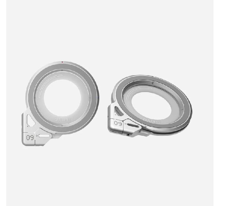 AULUMU G09 Infinite 360 Magnetic Stand (3-Axis Rotation) Silver