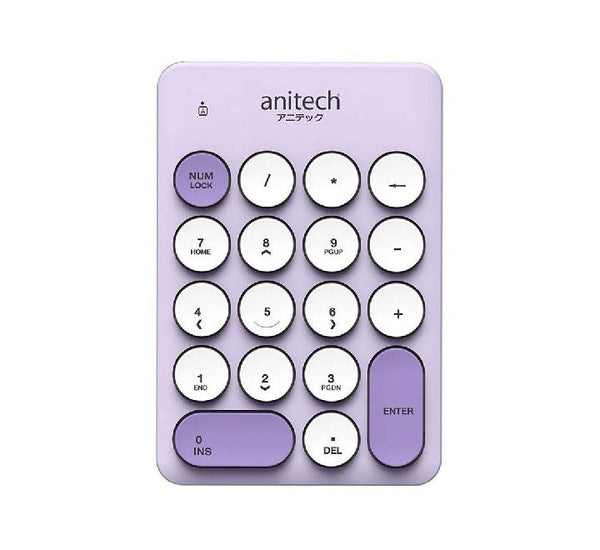 Anitech Numeric Keypad N186 (Purple)