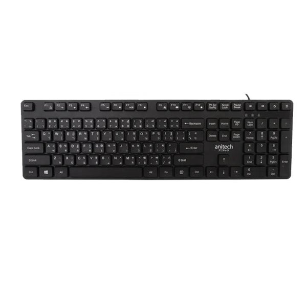 Anitech P820 USB Keyboard (Black)