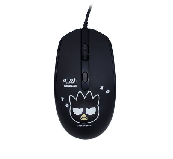 Anitech XO-A551BK 4D Wired Mouse (Black)