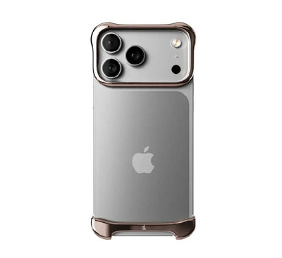 Arc Pulse Aluminum Polished Rose Bronze for iPhone 17 Pro (Rose)