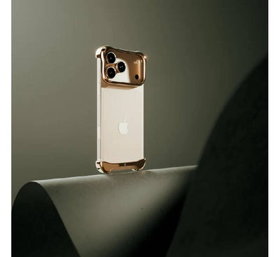 Arc Pulse Aluminum Polished Rose Bronze for iPhone 17 Pro (Rose)