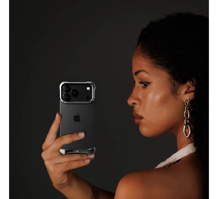 Arc Pulse Aluminum Polished Silver for iPhone 17 Pro (Silver)