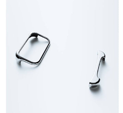 Arc Pulse Aluminum Polished Silver for iPhone 17 Pro (Silver)