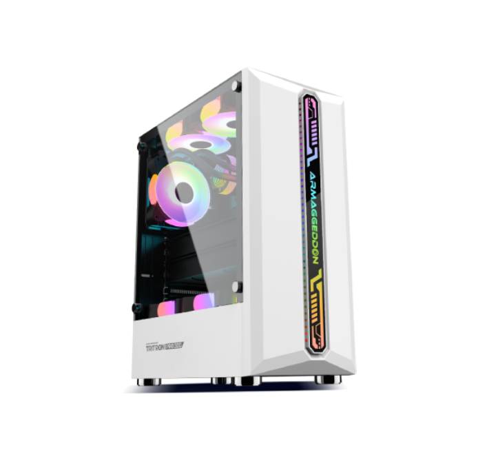 Armaggeddon Tritron Pro 300 Gaming PC Chassis (White) AC1770064 – ICT ...