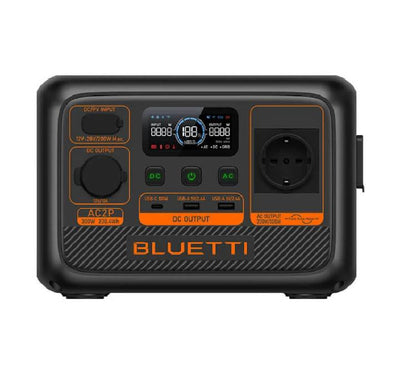 BLUETTI AC2P 300W Portable Power Station with 230.4Wh Capacity - Official Gray Edition for Myanmar.