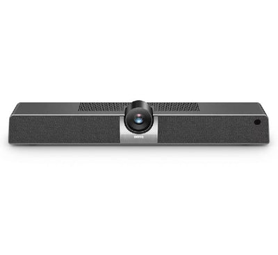 Rear view of BenQ VC01A showing HDMI, USB 3.0, and LAN ports for easy meeting room setup.