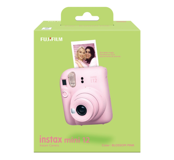 Fujifilm instax mini 12 Instant Camera bundle with films - Blossom Pink  74101208207