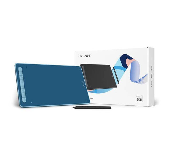 XP-Pen Deco LW Android Drawing Tablet (Blue)