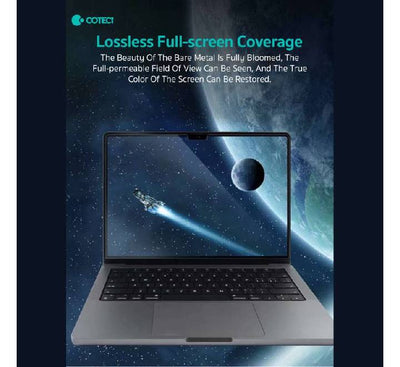 COTECi Anti-blue Screen Protector for MacBook MB Air 13" (2026-2022 M5/M4/M3/M2)