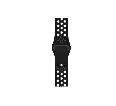 COTECi W12 Sports Dot Band for Apple Watch (44/45/46/49mm) Black + Gray