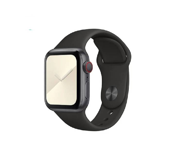 COTECi W3 Silicone Watch Band For Apple Watch (38/40/41/42mm) Black