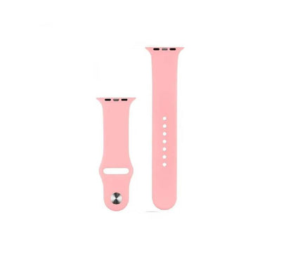 COTECi W3 Silicone Watch Band For Apple Watch (38/40/41/42mm) Bright Pink
