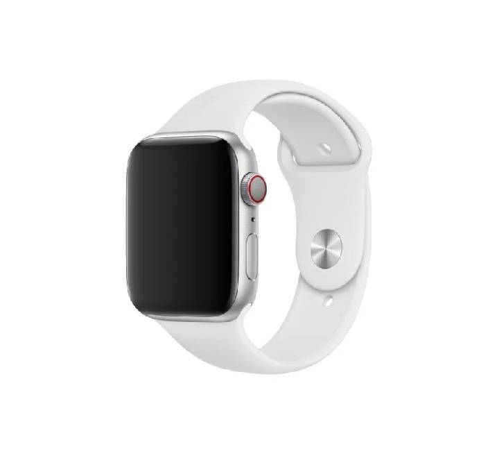 COTECi W3 Silicone Watch Band For Apple Watch (44/45/46/49mm) White
