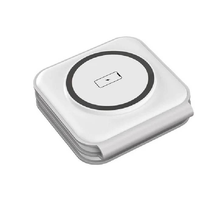 Choetech 3-in-1 Foldable Magnetic Wireless Charging Station (T588-F) White