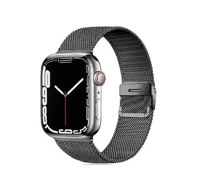 Coteci Watch Steel Braided Magnetic Absorber Band (38/40/41 mm) Gray