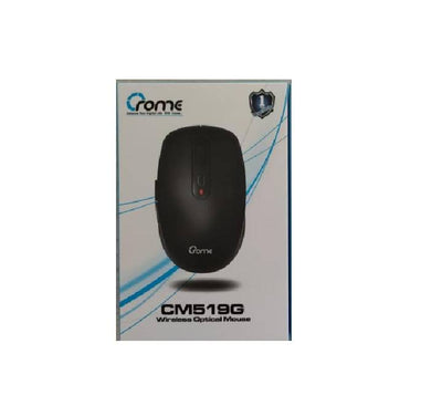 Close-up view of the adjustable DPI switch button on the Crome CM519G cordless mouse.