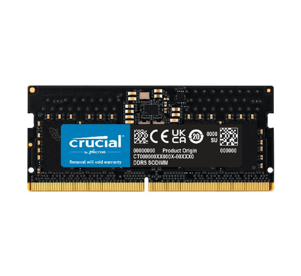 Crucial 8GB DDR5 4800 SODIMM Laptop Memory – ICT.com.mm