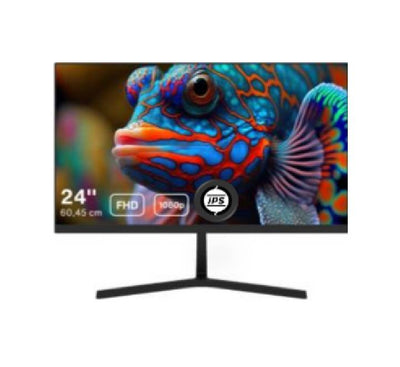 Dahua LM24-B201S 23.8 inch Full HD IPS 100Hz monitor front view with ultra-narrow bezels, available at the best retail price in Myanmar.