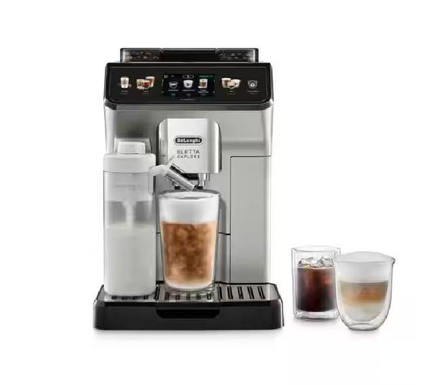 De'longhi Eletta Explore ECAM450.65 Automatic coffee makers  (Silver)