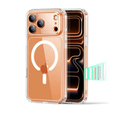 ESR Classic Hybrid Magnetic Case (Camera Control) Compatible With iPhone 17 Pro (Clear)