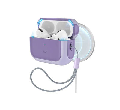 ESR Orbit Hybrid Case with HaloLock For AirPods Pro 3rd Gen (Lavender)
