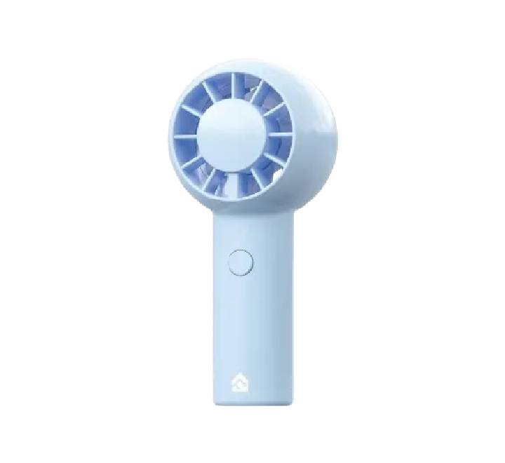 Fantech PAC1 high speed rechargeable mini fan finished in premium soft pastel blue color.