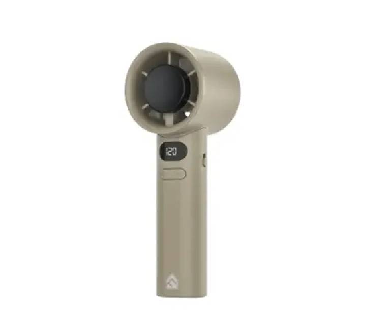 Fantech PAC2 120-speed personal turbo mini cooling fan in earthy matte brown color design.