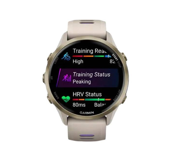 GARMIN Forerunner 970 GPS Running Smart Watch French Gray/Indigo