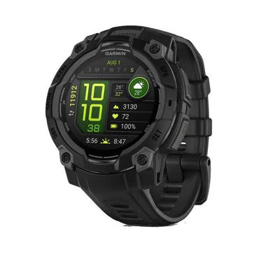 GARMIN Instinct 3 45mm AMOLED Black with Black Band (GM-010-02936-40)