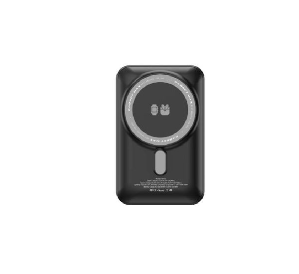Gadget Max Cool Mag MF03 6 In 1 10000mAh Magsafe Power Bank (Black)