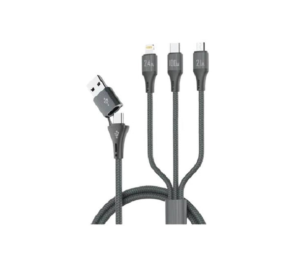 Gadget Max GX57 ACE Series 6 In 1 Fast Charging Data Cable (1.2M)