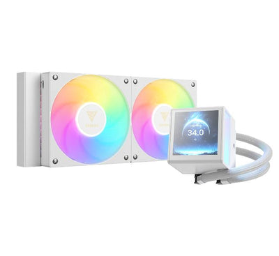 Gamdias CHIONE P5 240 White Liquid Cooler