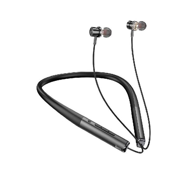 Hoco ES71 Platinum Neck-Mounted BT Headset (Obsidian Black)