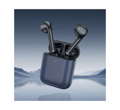 Hoco EW41 Plus True wireless stereo headset(carbon fiber pattern version) Blue