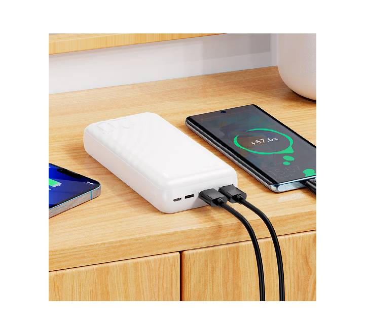 Hoco J123A Element power bank(20000mAh) white