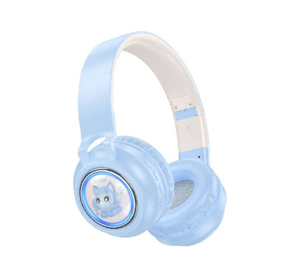 Hoco W50 Cute Fun BT Headphones (Blue)