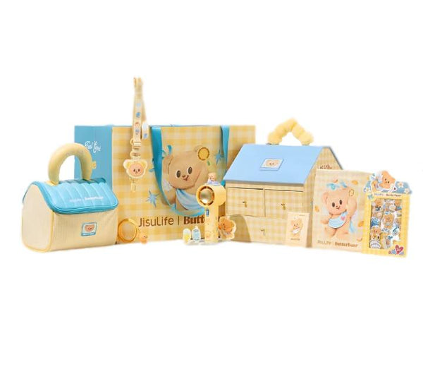 JisuLife Pro 1 Butterbear Giftbox Ver Handheld Fan (Yellow)