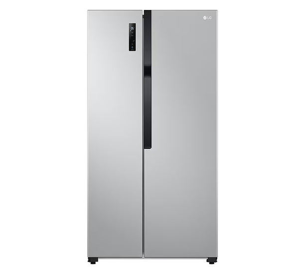 LG Side by Side Refrigerator GCB187JQAM (Silver)