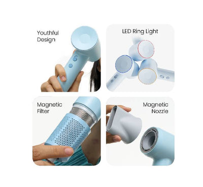 Laifen SE Hair Dryer (Blue)