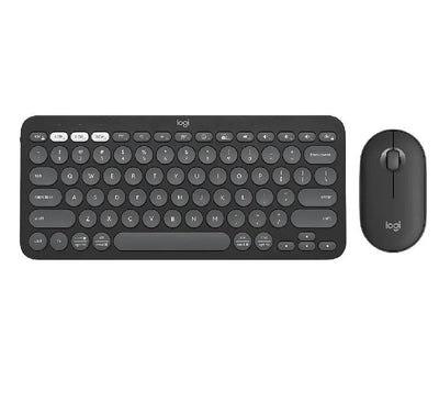 Logitech Pebble 2 Combo Wireless Slim Keyboard and Mouse Set (LOG-920-012187)