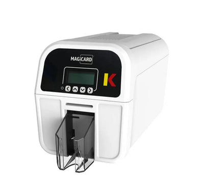 Magicard Automatic Double-Sided Auto PVC ID Card Printer with 100-card input hopper in Myanmar