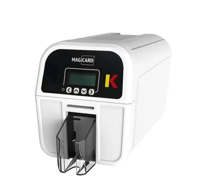 Magicard Automatic Double-Sided Auto PVC ID Card Printer with 100-card input hopper in Myanmar