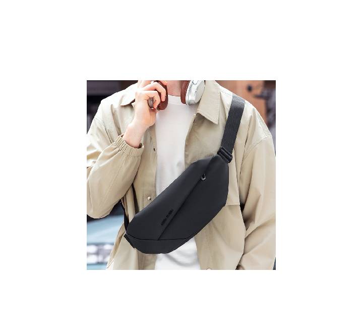 Mark Ryden MR512 Tri-Compartment Waterproof Sling Bag (Black) – ICT.com.mm