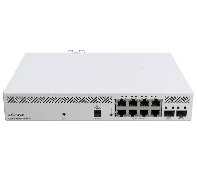 MiKroTik CSS610-8P-2S+IN 8 x Gigabit Ports Ethernet Router – ICT.com.mm