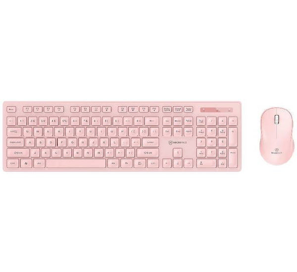 Micropack KM237WENPK iFree Lite 2 2.4G Wireless Keyboard & Mouse Combo (Pink)
