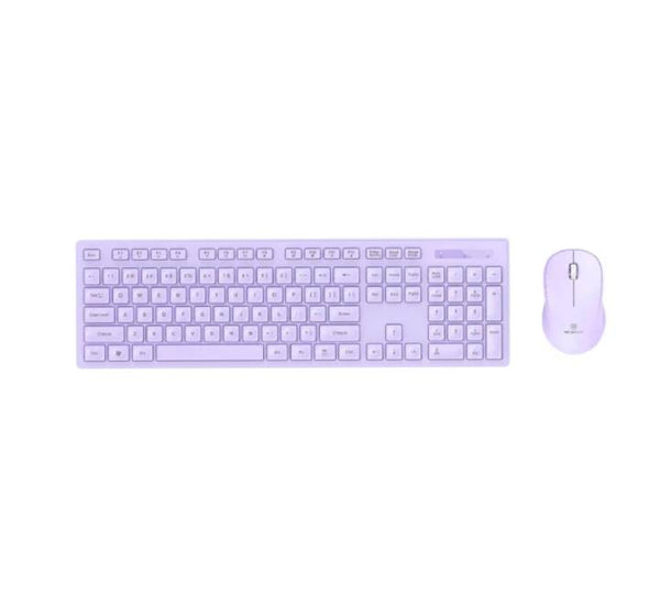Micropack KM237W Wireless Mouse & Keyboard Combo Purple