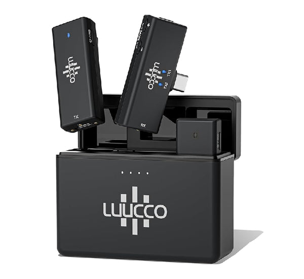 LUUCCO Pro Talker S2 Wireless Lavalier Microphone