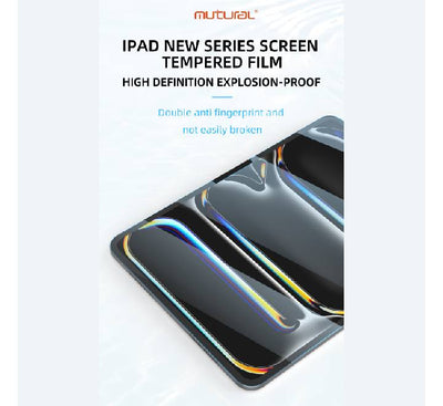 Mutural iPad Tempered Glass for M4/ M3/ M2 Air 11" & 13" (Tempered)
