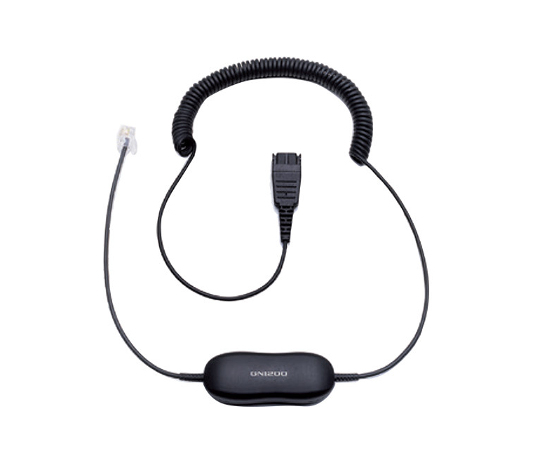 Jabra 88001-04 GN 1216 Avaya Cord Coiled
